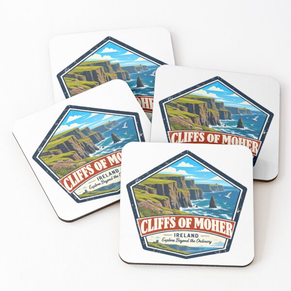 Item preview, Cliffs Of Moher Ireland Explore Beyond The Ordinary Travel Souvenir Explorer designed and sold by NightGlyph.