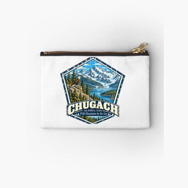 Item preview, Chugach Alaska Usa Wild Mountains By The Sea Alaskan Travel Souvenir designed and sold by JonesFlora2025.