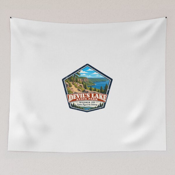 Item preview, Devil's Lake State Park Wisconsin, USA Explore Beyond The Ordinary Traveler Hiking designed and sold by Simsimah26Parks.