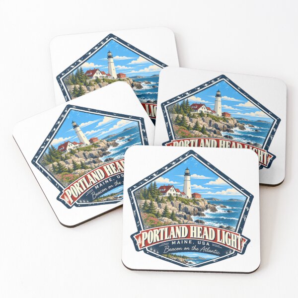 Item preview, Portland Head Light Maine USA Beacon On The Atlantic Lighthouse Travel New England Landmark designed and sold by Simsimah26Parks.
