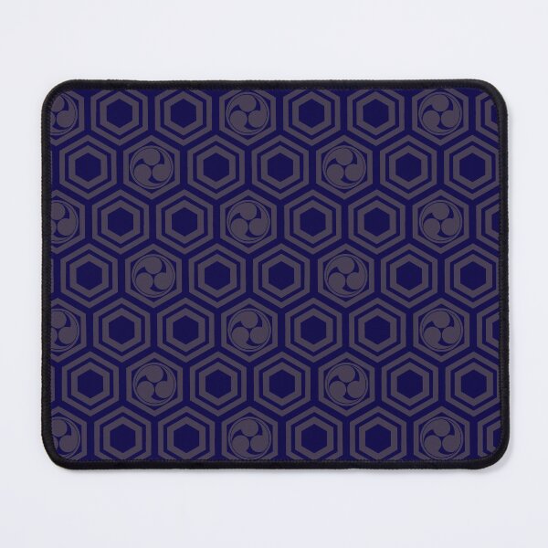 Item preview, Kikko Tomoe Pattern 4 for Dark Blue / Blue Grey designed and sold by KalligrafiaStudioAki.