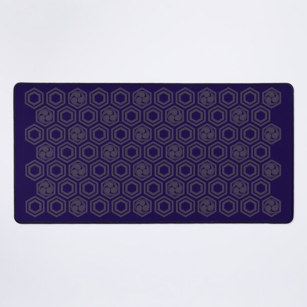 Item preview, Kikko Tomoe Pattern 4 for Dark Blue / Blue Grey designed and sold by KalligrafiaStudioAki.