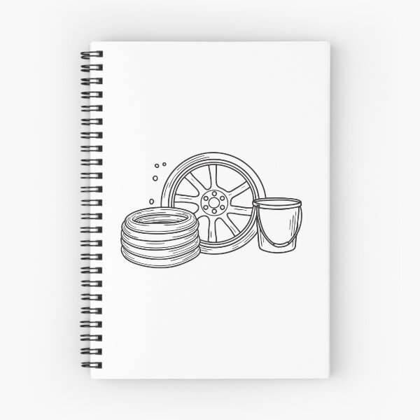 Item preview, A wheel beside a coiled hose and a bucket of water designed and sold by rasagamastore.