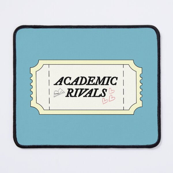 Item preview, Academic Rivals | Bookish | Booktok | Trope designed and sold by The Turquoise Brush.