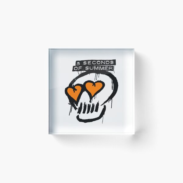 Item preview, Orange Heart Eyes Skull designed and sold by DeadTired666.
