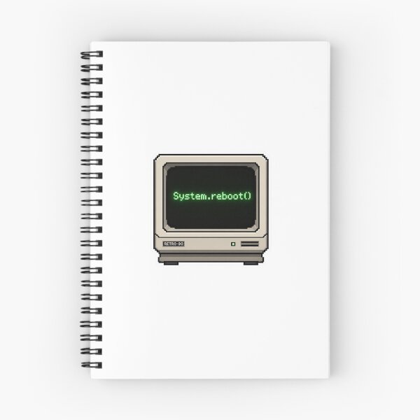 Item preview, System Reboot Retro Terminal Pixel Art designed and sold by DevStyle Labs.
