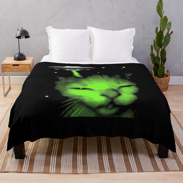 Item preview, Alien Invasion Cat Meme Funny designed and sold by ellapaintcoast.