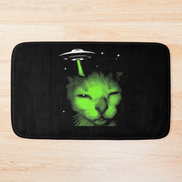 Item preview, Alien Invasion Cat Meme Funny designed and sold by ellapaintcoast.