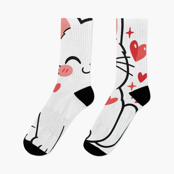 Item preview, Meowentine Cute Valentines Day Cat Hearts Illustration designed and sold by Arezaali.