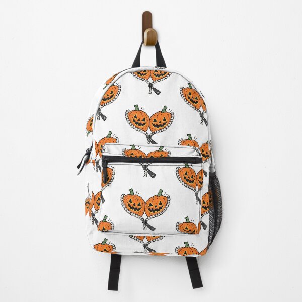 Item preview, Funny Halloween Pumpkin Boobs Zipper Meme designed and sold by MonkiFlipp.