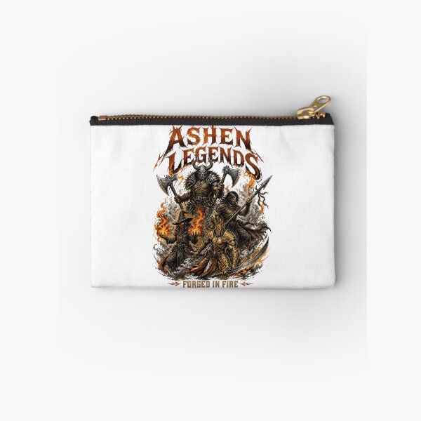 Item preview, Ashen Legends Fantasy Warriors Forged In Fire Heavy Metal T-Shirt Design designed and sold by dyonallyhea.