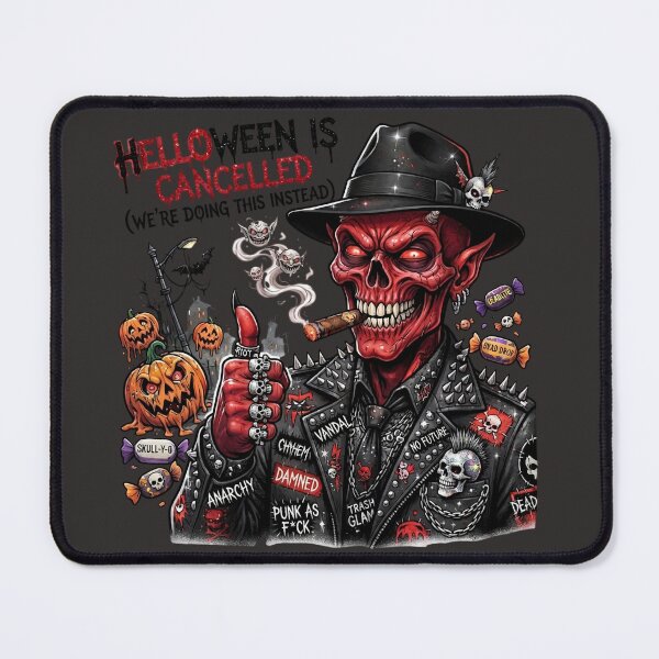Item preview, Mafia Demon Gun Cigar Pumpkin Halloween designed and sold by Voodoo Store Paranormal Collections.