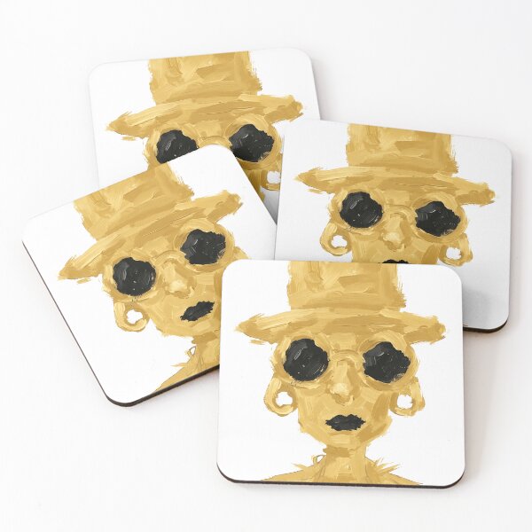 Item preview, Yellow Fur Coat Tall Hat Portrait designed and sold by Yellow Zone.