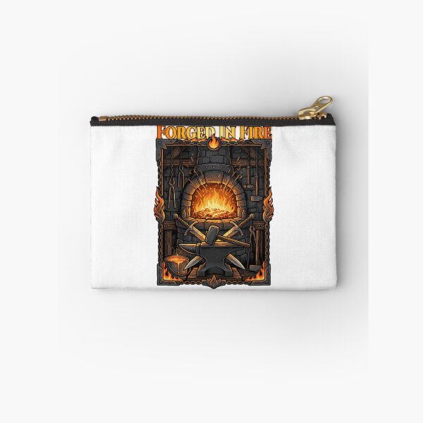 Item preview, Epic Forged In Fire Blacksmith Anvil And Swords Fantasy Art designed and sold by dyonallyhea.