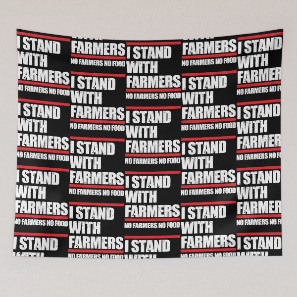 Item preview, I Stand With Farmers - No Farmers No Food designed and sold by bogdavins.