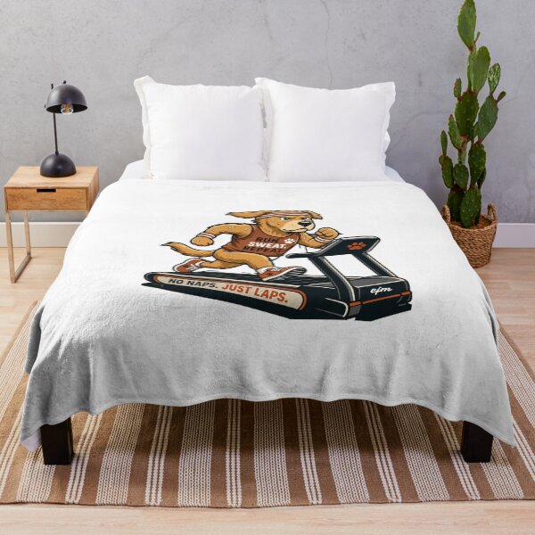 Aperçu de l'œuvre Un animal amusant fait de l'exercice sur un tapis roulant créée et vendue par GoodPlaceToShop.