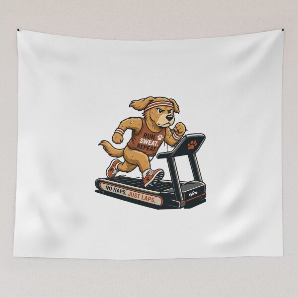 Item preview, Funny Animal Exercising On A Threadmill designed and sold by GoodPlaceToShop.