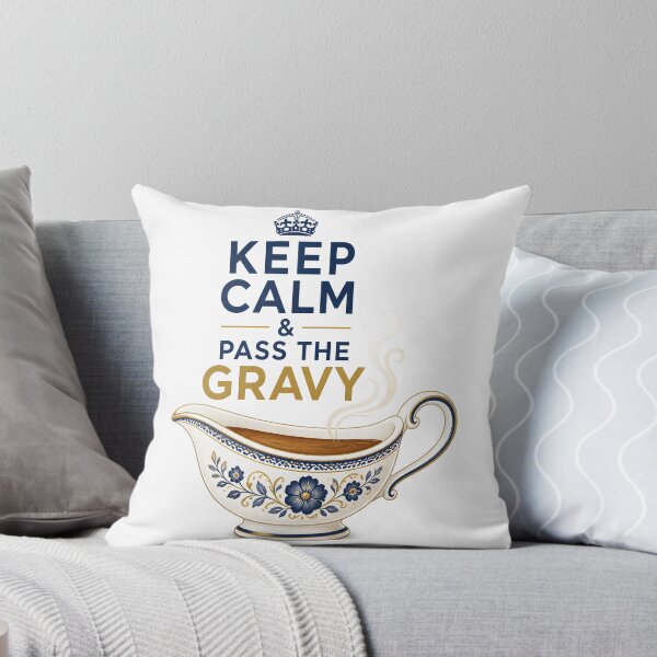 Item preview, Keep Calm Gravy Thanksgiving designed and sold by OliviaHayesArt.