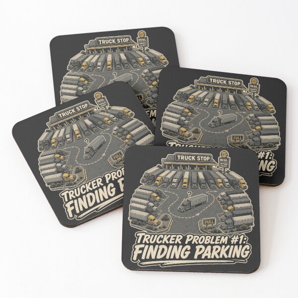 Item preview, Trucker Problem Number 1 Finding Parking Shirt, Funny Truck Driver T-Shirt, Truck Stop Parking Humor Tee, Trucker Gift Shirt, Vintage Truck Stop Graphic designed and sold by TshirtsLabs.
