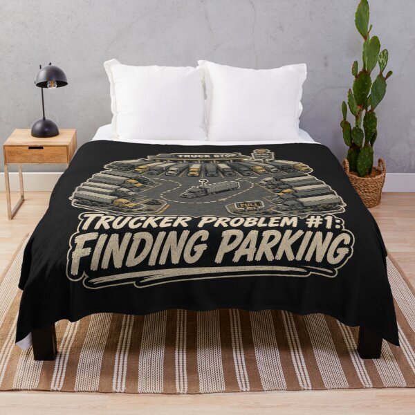 Artikelvorschau, LKW-Fahrerproblem Nr. 1: Parkplatzsuche – T-Shirt mit lustigem Motiv, ideal als Geschenk für Trucker und mit einem Vintage-Motiv für Raststätten. entworfen und verkauft von TshirtsLabs.