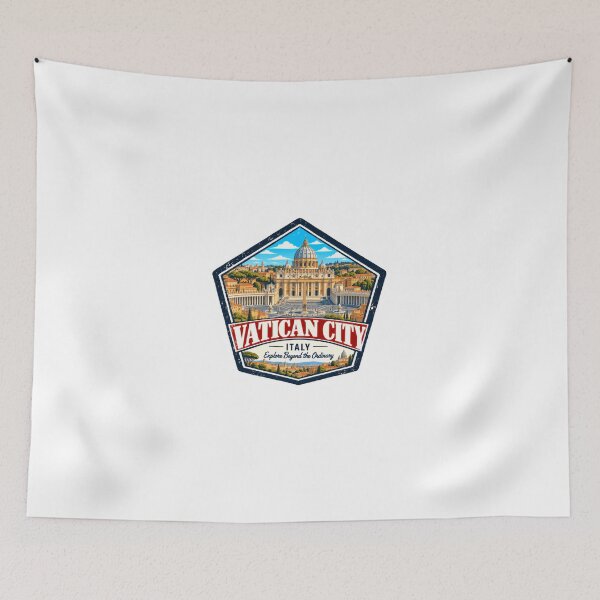 Item preview, Vatican City Italy Explore Beyond The Ordinary European Travel Souvenir designed and sold by Simsimah26Parks.