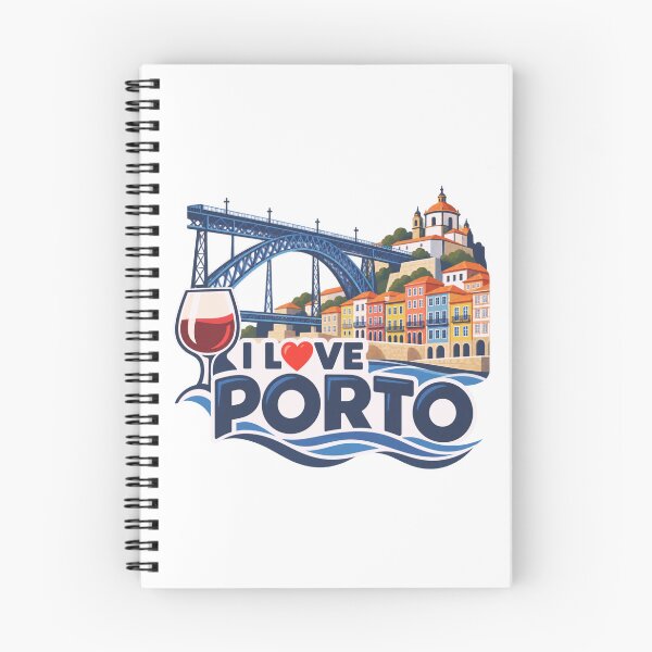 Item preview, I Love Porto Portugal Bridge and Port Wine Design designed and sold by RDproject.