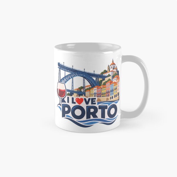 Item preview, I Love Porto Portugal Bridge and Port Wine Design designed and sold by RDproject.