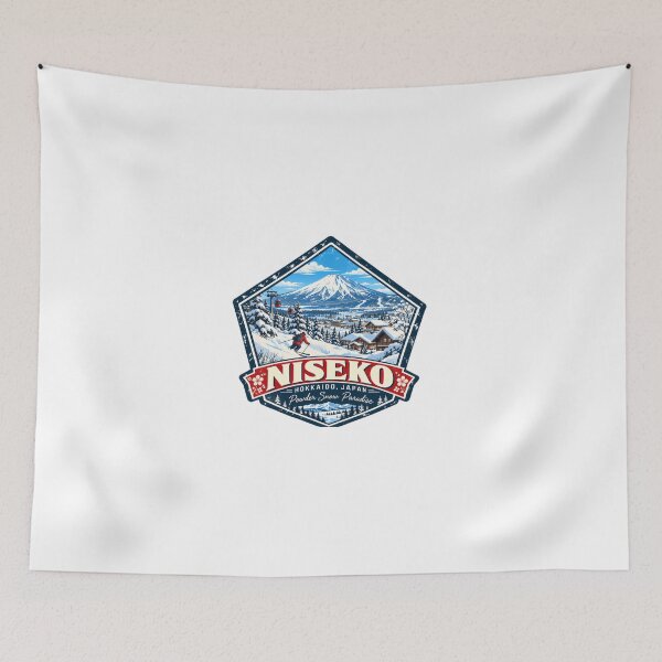 Item preview, Niseko Hokkaido, Japan Powder Snow Paradise Skiing Snowboarding Travel designed and sold by JonesFlora2025.