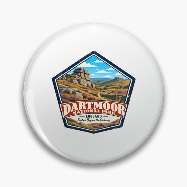 Item preview, Dartmoor National Park England Explore Beyond The Ordinary British Hiking Traveler designed and sold by RetroMini2026.