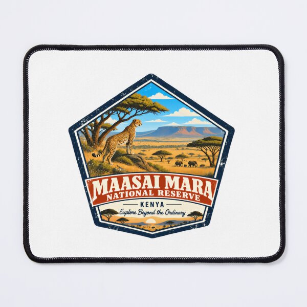 Item preview, Maasai Mara National Reserve Kenya Explore Beyond The Ordinary Safari Wildlife Adventure Travel designed and sold by Simsimah26Parks.