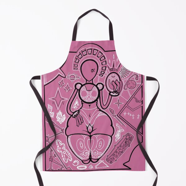 Item preview, Abstract Sci-Fi Alien Deity Pink Cybercore Art designed and sold by Gmelmlhalo.