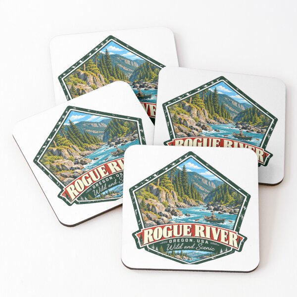 Item preview, Rogue River Oregon USA Wild And Scenic Adventure Travel Souvenir designed and sold by JonesFlora2025.