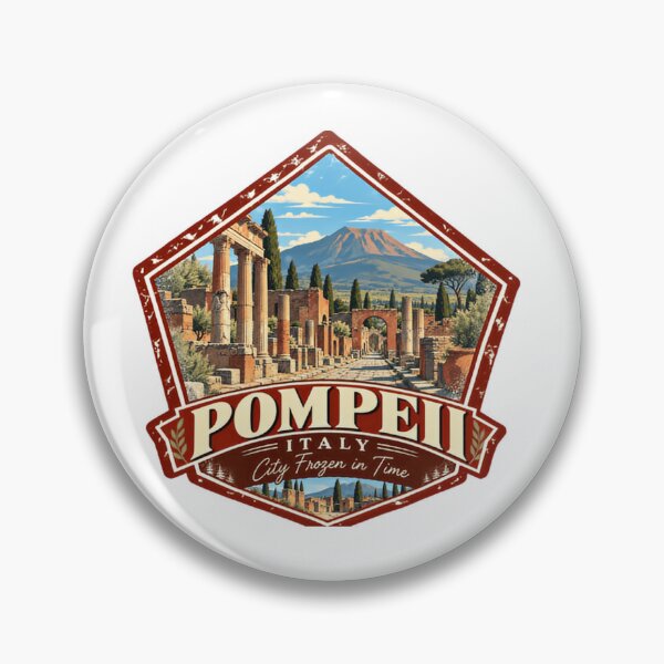 Item preview, Pompeii Italy City Frozen In Time Roman History Travel Souvenir designed and sold by Simsimah26Parks.