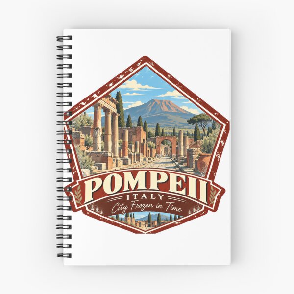Item preview, Pompeii Italy City Frozen In Time Roman History Travel Souvenir designed and sold by Simsimah26Parks.