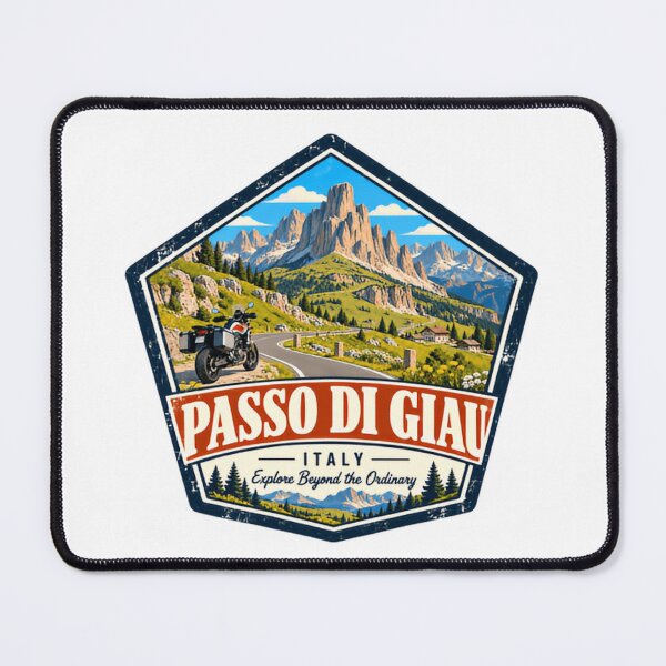 Item preview, Passo Di Giau Italy Explore Beyond The Ordinary Motorcycle Adventure Dolomite Traveler designed and sold by NightGlyph.