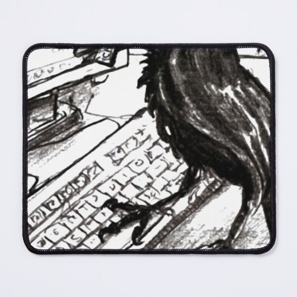 Item preview, Raven Stops Typing designed and sold by Panita-Comics.
