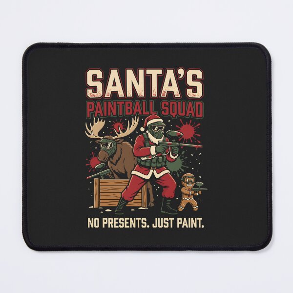 Item preview, Santa's Paintball Squad Funny Christmas Paintball designed and sold by SplashTastic.