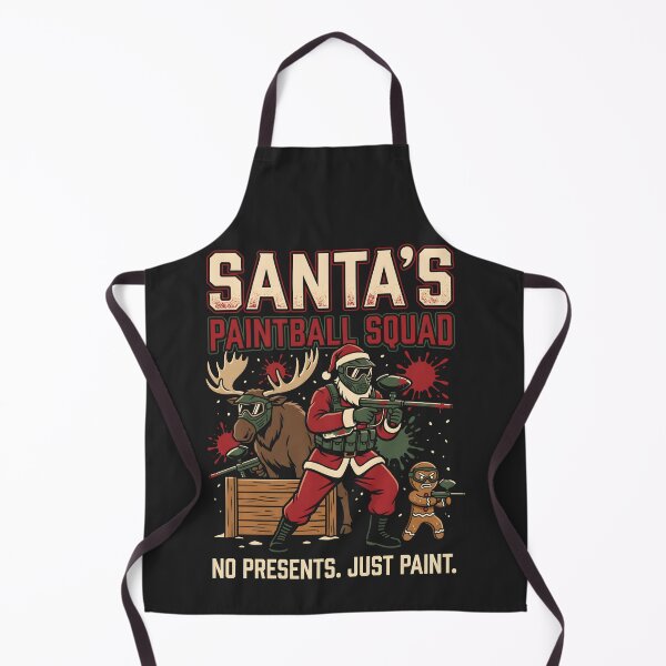 Item preview, Santa's Paintball Squad Funny Christmas Paintball designed and sold by SplashTastic.