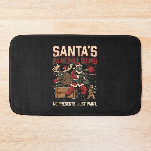 Item preview, Santa's Paintball Squad Funny Christmas Paintball designed and sold by SplashTastic.