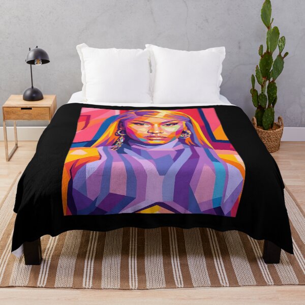 Aperçu de l'œuvre Nicki Minaj Pop Art créée et vendue par Kindcorner.