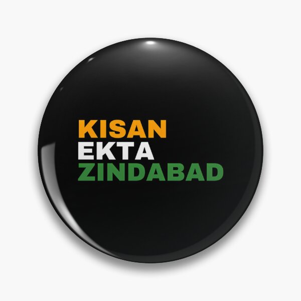 Item preview, Kisan Ekta Zindabad-Slogan designed and sold by bogdavins.