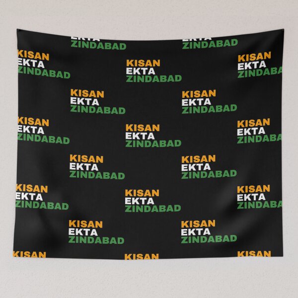 Item preview, Kisan Ekta Zindabad-Slogan designed and sold by bogdavins.