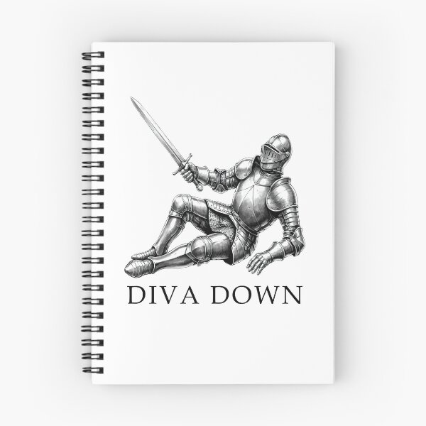 Item preview, Diva Down Knight Meme designed and sold by ellapaintcoast.