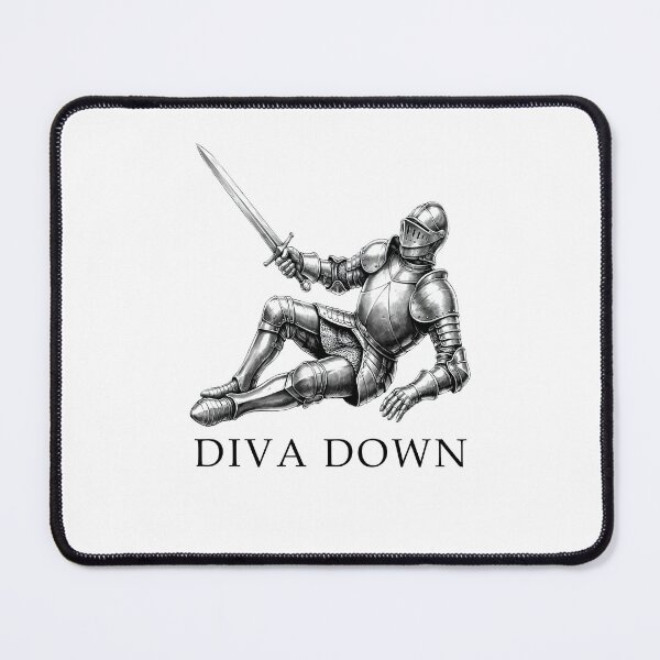 Item preview, Diva Down Knight Meme designed and sold by ellapaintcoast.