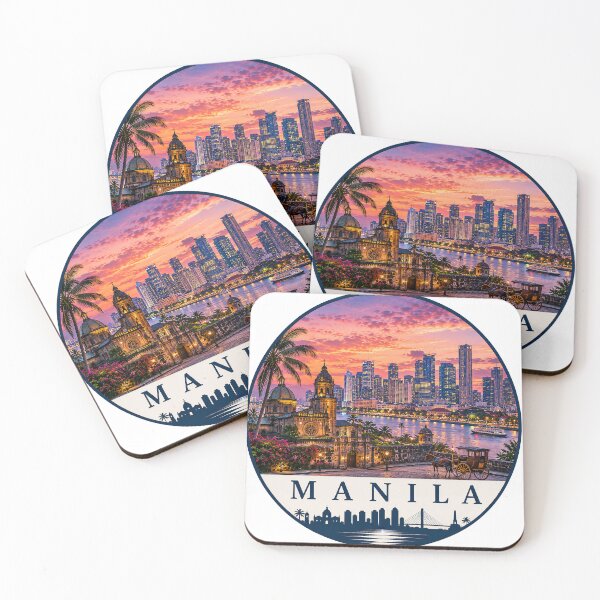 Item preview, Manila Cathedral Kalesa Sunset Travel t-shirt designed and sold by Beyond Destinations.