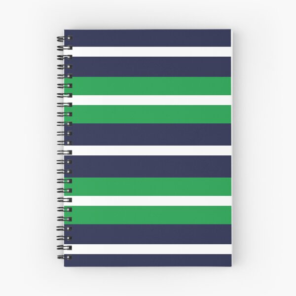 Item preview, Stripes in Kelly Green Navy Blue White designed and sold by Delinda Graphic Studio.
