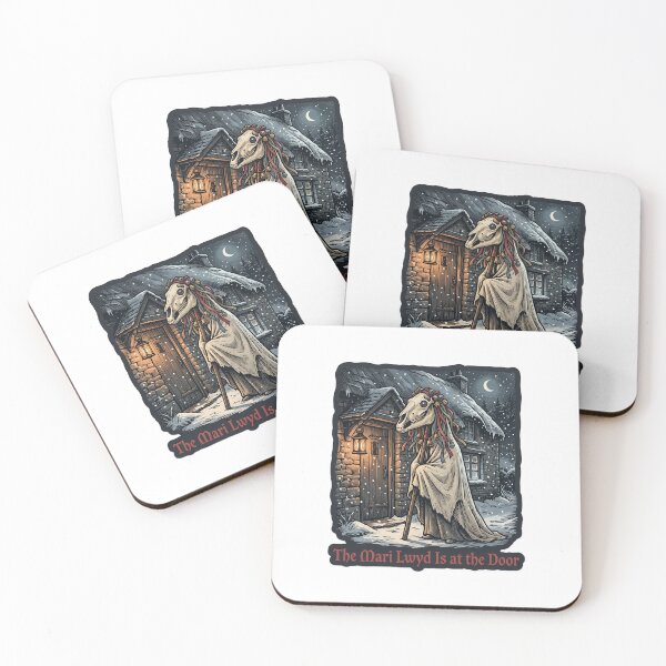 Item preview, Mari Lwyd Navidad galesa — Arte popular de terror designed and sold by TheCalmEdit.