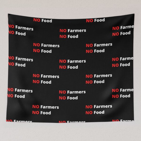 Item preview, No Farmers No Food Kissan Ekta Zindabad designed and sold by bogdavins.