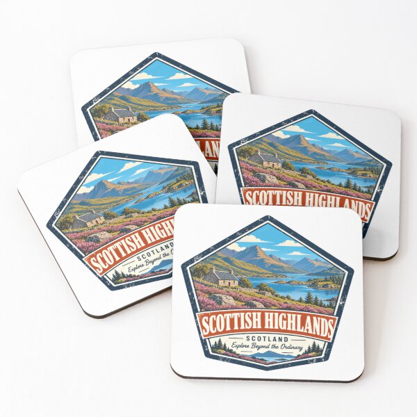 Item preview, Scottish Highlands Scotland Explore Beyond The Ordinary Travel Vacation Souvenir Explorer designed and sold by NightGlyph.