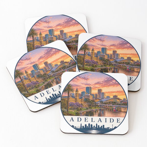Item preview, Adelaide Oval Riverside Sunset Travel t-shirt designed and sold by Beyond Destinations.
